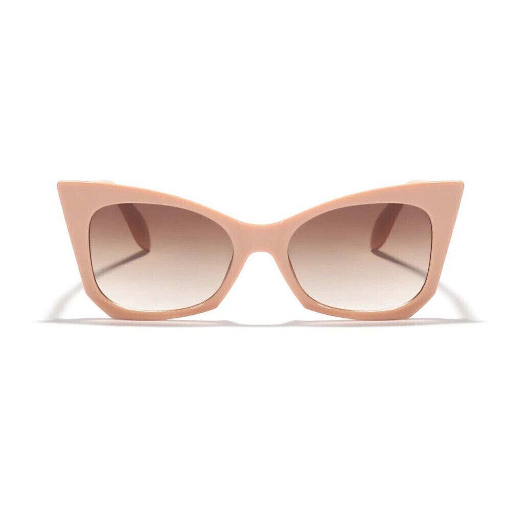 Cat Eye Shaped Sunglasses In Orange Pink